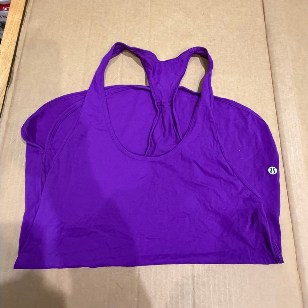 Lululemon Purple Flowy Tank